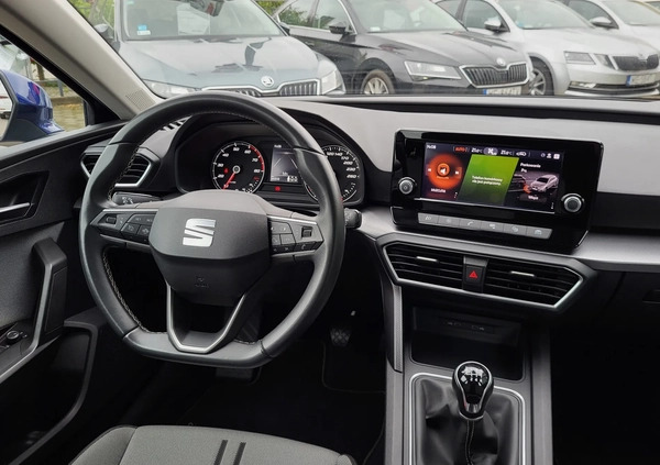 Seat Leon cena 82999 przebieg: 44915, rok produkcji 2021 z Sobótka małe 407